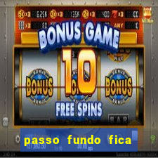 passo fundo fica perto de qual cidade
